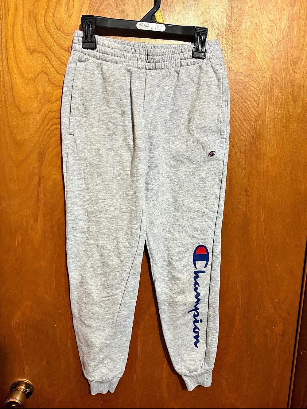 Champion Girls Gray Jogger Sweatpants Size Medium (10/12)